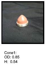 Cone shaped silicone print pad from AccuPad Inc.