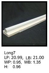 Elongated silicone print pad from AccuPad Inc.