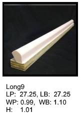 Elongated silicone print pad from AccuPad Inc.