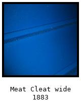 Impression Pad - Meat Cleat wide 1883