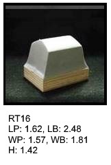 RT 16, roof top shaped silicone print pad from AccuPad Inc.
