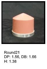 Round21, round silicone print pad from AccuPad Inc.