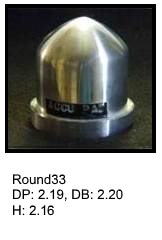 Round33, round silicone print pad from AccuPad Inc.