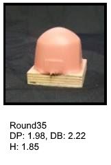Round35, round silicone print pad from AccuPad Inc.