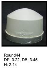 Round44, round silicone print pad from AccuPad Inc.