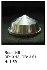 Round46, round silicone print pad from AccuPad Inc.