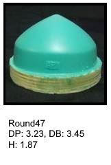Round47, round silicone print pad from AccuPad Inc.