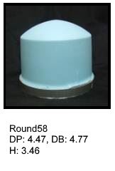 Round58, round silicone print pad from AccuPad Inc.