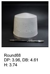 Round68, round silicone print pad from AccuPad Inc.