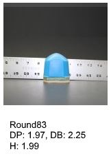 Round83, round silicone print pad from AccuPad Inc.