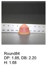 Round84, round silicone print pad from AccuPad Inc.