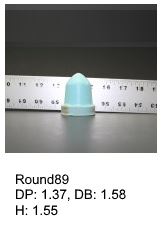 Round89, round silicone print pad from AccuPad Inc.