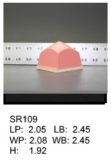SR 109, Square or rectagular silicone print pad