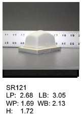 SR 121, Square or rectagular silicone print pad