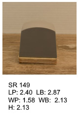 SR 149, Square or rectagular silicone print pad