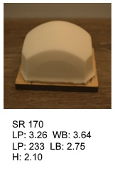 SR 170, Square or rectagular silicone print pad